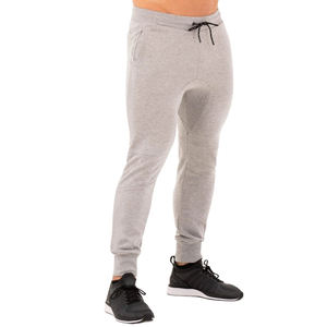 ชุดวอร์มออกกำลังกายผ้าฝ้ายโพลีเอสเตอร์สำหรับผู้ชายกางเกงสำหรับใส่เล่นยิมฟิตเนสแบบเรียว - Product Image 5