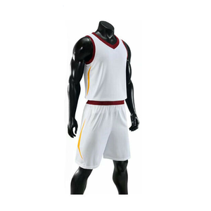 Kit de baloncesto personalizado de alta calidad para hombre, nueva sublimación, uniforme deportivo de talla grande, diseño transpirable - Product Image 4