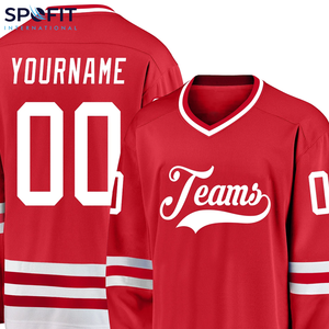 L'uniforme de hockey d'équipe sur mesure porte un maillot de hockey sur glace professionnel design unique en gros - Product Image 5