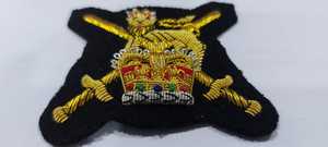 Ecussons Wok brodés à la main, patchs en tissu avec attache magnétique, emblèmes en fil métallique à coudre - Product Image 3