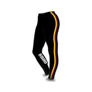 Collants GAA pour dames avec ceinture extensible soutien respirant et couleurs d'équipe OEM quantité minimale de commande Pakistan - Product Image 3