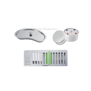 Plateau de rein personnalisé plateau de rein cadeau de l'humanité pince à esprit de qualité professionnelle en acier inoxydable creux - Product Image 1