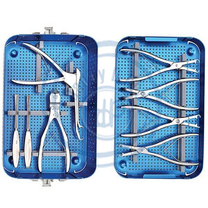 Ortho Genix A + Calidad Satinless Steel Rib Plate Instrument Set Premium Instrumentos quirúrgicos ortopédicos Manual CE ISO - Product Image 2