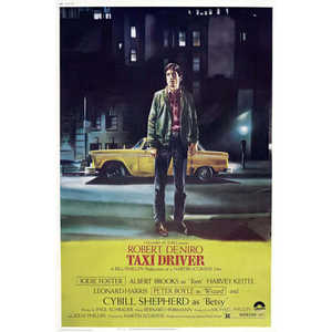 Affiche design de chauffeur de taxi jaune - Product Image 1