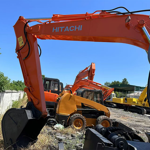 Excavatrice utilisée 13ton Hitachi 130 Modèle à roues Excavatrice utilisée Hitachi 130 avec de bonnes performances Idéal pour les travaux routiers - Product Image 4