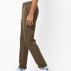 Pantalon Chino Formel Homme Style Rétro Inspiré du Streetwear, Jean Droit Effet Vintage 100% Coton Respirant Léger de Haute Qualité - Product Image 2