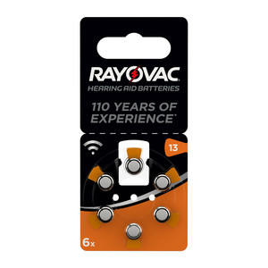 Batterie Acustiche Varta 13, Confezione da 6 Pezzi - Product Image 1