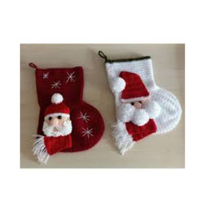 Wholesale Custom Home Fine Wool Knitted Kids Candy Gift Red Letter Christmas Socks UAE For Export - Product Image 3