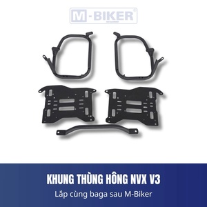MBIKER Soporte Lateral de Alta Resistencia para Maletas, Accesorio Premium para el Nuevo Yamaha NVX NVX V3, Portaequipajes, Soporte para Carga - Product Image 6