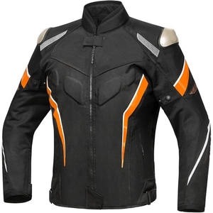 Veste de course de moto en cuir véritable pour hommes personnalisée en gros - Product Image 2