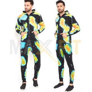 ชุดวอร์ม2025สำหรับผู้ชายชุดวอร์มเนื้อผ้า Maxfit ดีไซน์ชั้นนำปรับแต่งได้ - Product Image 5