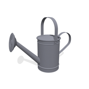 Lata de agua redonda de hierro Color Marrón mate Revestimiento de polvo de metal Vivero Jardines botánicos Clima con estas regaderas modernas - Product Image 4