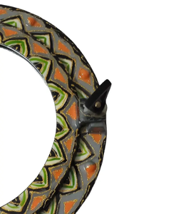 Espejo Redondo Tipo Ojo de Buey con Acabado Blanco, Decoración Náutica para Pared - Product Image 4