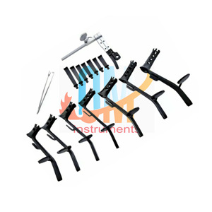 Caspar Micro écarteur de discectomie lombaire ensemble d'instruments chirurgicaux orthopédiques manuels pour la chirurgie de la colonne vertébrale en acier et métal - Product Image 1