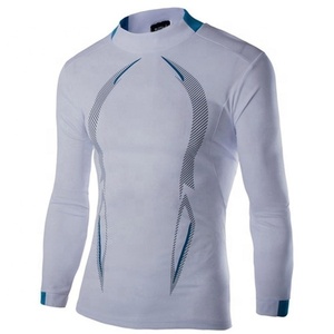 2020 Autumn/Winter Men's Casual Long Sleeve <b>Compression</b> <b>Shirts</b> Breathable Eco-Friendly Anti-Bacterial Quick Dry Lightweight - Product Image 4