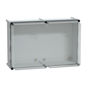 Per SCHNEIDER ELECTRIC NSYPLS3654AG Scatola PLS con Coperchio Posteriore Trasparente in PC Poliestere IP66 36x54x23cm Elettronica e Strumentazione - Product Image 1