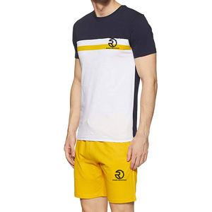Vente en gros de t-shirts ensemble de shorts sweat ensemble 2 pièces confortable t-shirts et shorts respirants pour hommes - Product Image 2