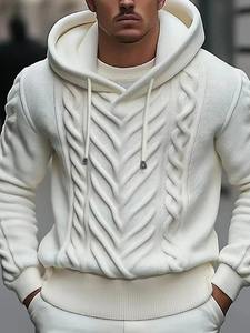 Survêtement d'hiver pour homme en coton 100% de qualité supérieure, léger, écologique, grande taille, impression personnalisée, luxe - Product Image 5