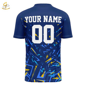 Nuevo modelo 100%, camiseta de fútbol de poliéster para camiseta de fútbol con estampado de Color personalizado con la mejor calidad - Product Image 3