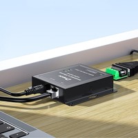 DTECH Port série RS422 RS485 transparent bidirectionnel vers serveur de convertisseur de périphérique Ethernet TCP/IP