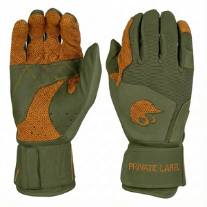 Gants de frappe de baseball personnalisés avec logo, prix de gros, doublure intérieure, qualité professionnelle d'élite, gants de frappe de softball - Product Image 4