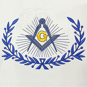 Delantal Masónico de Satén Personalizado, Diseño de Logia Personalizado, Logotipo Personalizado, Suministro de Fábrica de Delantales Masónicos - Product Image 6