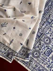 Tussar traditionnel indien avec broderie Balichar Saree Femme Fabricant de mode de l'Inde au taux le plus bas - Product Image 3