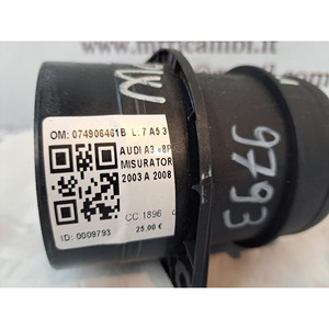 DEBIMETRO AUDI A3 Serie (8P1) 074906461B Diesel 1896 (05>08) - Product Image 5