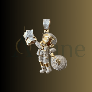 สร้อยคอจี้ราศีที่มีสีทองสำหรับผู้ชายและผู้หญิง - Product Image 1