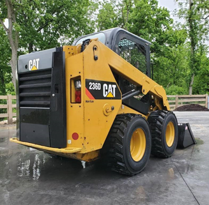2018 CATERPILLAR 236D Mini chargeuse de qualité supérieure Skid Steer 0.8 tonnes chargeur frontal chargeuse compacte diesel - Product Image 6