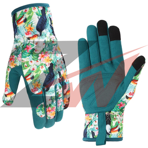 Gants de jardinage professionnels anti-épines pour la taille des roses avec protection du bas du bras, en cuir, pour hommes et femmes - Product Image 2