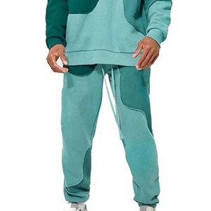 Bulk Wholesale Blank Pullover Hoodies Sweatpants Sets <b>Men's</b> Sports <b>Thermal</b> Jogger Sweat Suit 2 Piece Track Suits OEM Service - Product Image 3