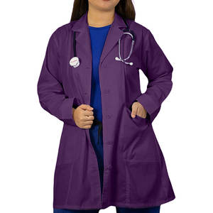 Costuras y elegante bata de laboratorio de diseño perfecta para uso médico y de laboratorio bata de laboratorio duradera y fácil de usar - Product Image 1