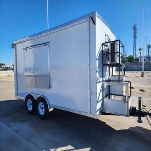 Wecare DOT EEC Concession personnalisée Restauration mobile Bar BBQ Remorque alimentaire Camion de restauration rapide entièrement équipé pour crème glacée café - Product Image 2