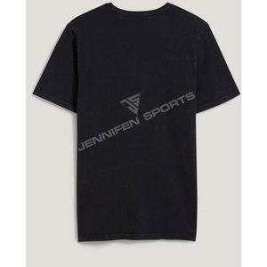 T-shirt personnalisé surdimensionné de haute qualité en jersey 100% coton, col rond, logo imprimé numérique personnalisé, étiquette intérieure du cou - Product Image 2