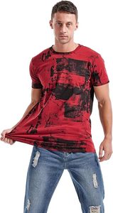 Camiseta de algodón de peso pesado lavada Vintage recortada personalizada para hombre Real Tree Camo Impresión digital Gráfico Camuflaje personalizado - Product Image 3