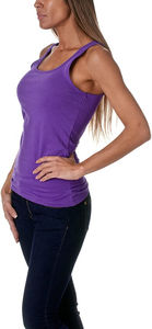 เสื้อกล้ามพิมพ์ลายตัว Y ทรงหลวมสำหรับออกกำลังกายแขนกุดสำหรับออกกำลังกายเล่นฟิตเนสยิมฟิตเนสเสื้อเจอร์ซี่ใหม่สำหรับผู้หญิง - Product Image 3