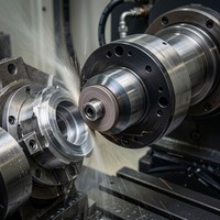 Mandrin de meulage électrique industriel haute performance pour machines-outils de précision et usinage de roulements