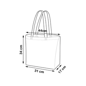Borsa Shopper Personalizzata in Polipropilene con Doppio Manico, Sacchetti Promozionali in Plastica Personalizzabili - Product Image 2