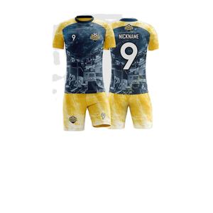 Conjunto de Uniforme de Fútbol OEM de Alta Calidad, Ropa Deportiva Transpirable, Logotipo del Equipo Personalizado, Uniforme de Fútbol Personalizado en Blanco, Poliéster - Product Image 6