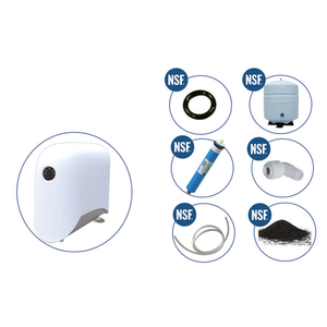Système d'eau RO compact en plastique à changement rapide en 5 étapes 50 GPD Pompe de surpression à membrane Source d'alimentation manuelle Voitures écologiques Eau - Product Image 6