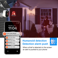Cámara de Seguridad Solar TUYA, Cámara Inalámbrica para Exteriores con Batería, 3MP HD IP66, Impermeable, Cámara de Seguridad para el Hogar