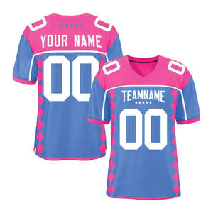 Camiseta de fútbol americano personalizada al por mayor camiseta de fútbol sublimada cosida camiseta de rugby de alta calidad para hombres/jóvenes - Product Image 1