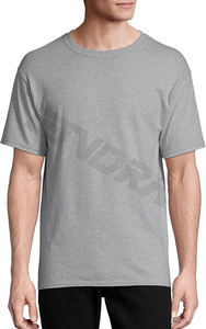 T-shirt athlétique à col arrondi à la mode pour hommes Style rencontre Performance - Product Image 2