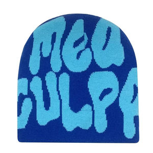 Gorro de punto cálido, gorro personalizado de invierno para exteriores, tamaño ajustable, hombres, mujeres, ropa de calle informal todos los días - Product Image 2