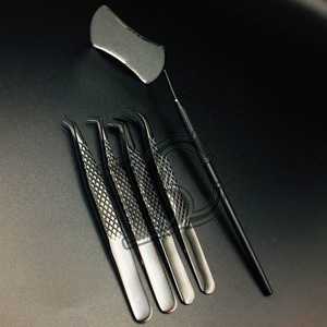 Espejos para extensiones de pestañas de Color negro de calidad superior Espejos para pestañas de acero inoxidable sostenibles a la venta ahora a bajo MOQ - Product Image 2