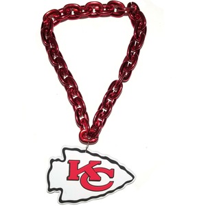 Collar de Cadena de Espuma 3D Personalizado de Fábrica con el Logotipo de los Kansas City Chiefs y los 49ers para el Día del Partido, Accesorio para Fanáticos del Equipo - Product Image 2