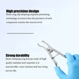 Pinzas para Bandas de Matriz Dental para un Ajuste Perfecto y una Colocación Segura en Trabajos Restauradores, Pinzas Premium para Bandas de Matriz - Product Image 5