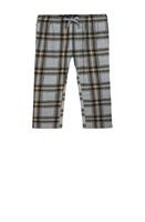 Vente en gros Pantalons de pyjamas Pantalons de nuit pour garçons Pyjamas en flanelle à carreaux doux