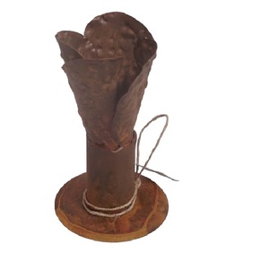 Bougeoir en fer pour la décoration de la maison pour la table de jardin pour la maison de mariage, bougeoir en forme de tortue antique - Product Image 2